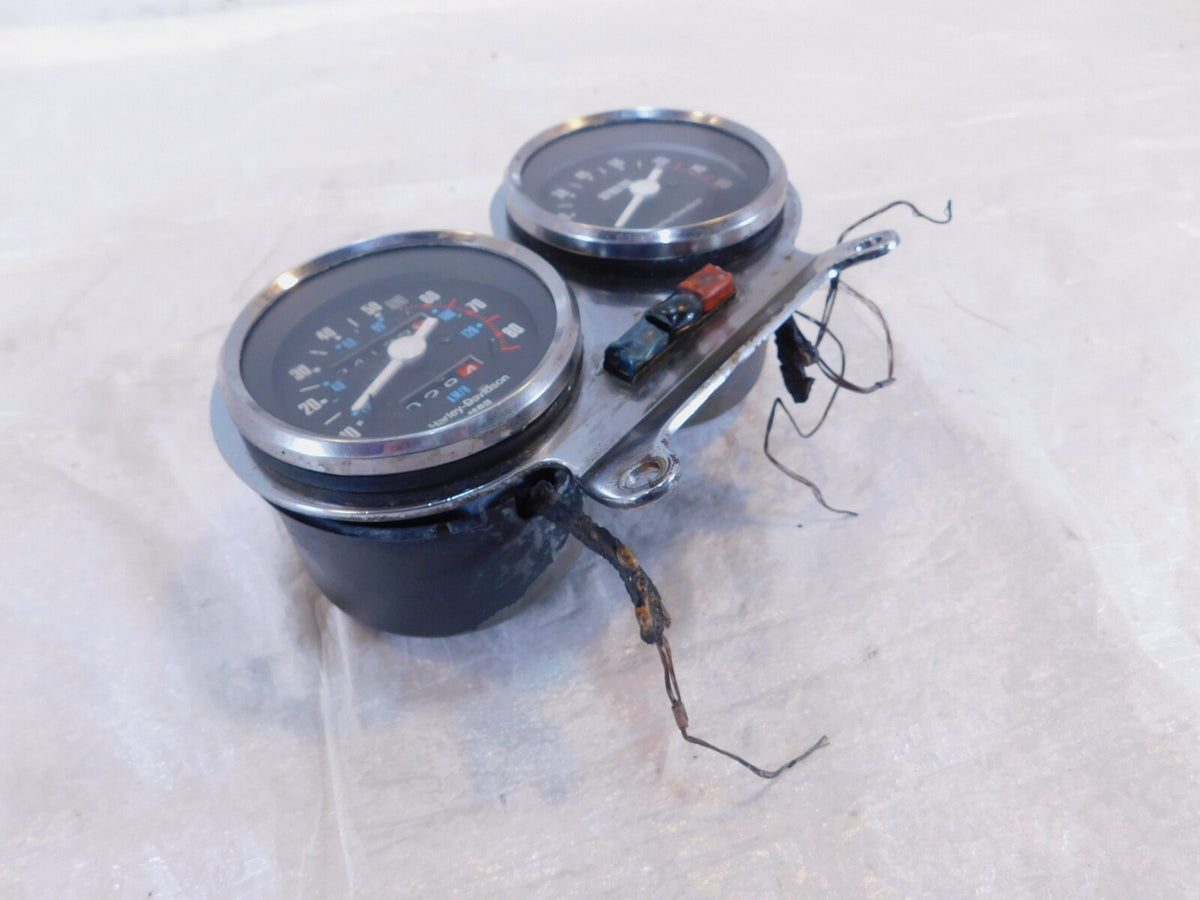 1983-1984 Harley Davidson XLS Ironhead Sportster 1000 Speedometer & Tachometer - C3 Cycle