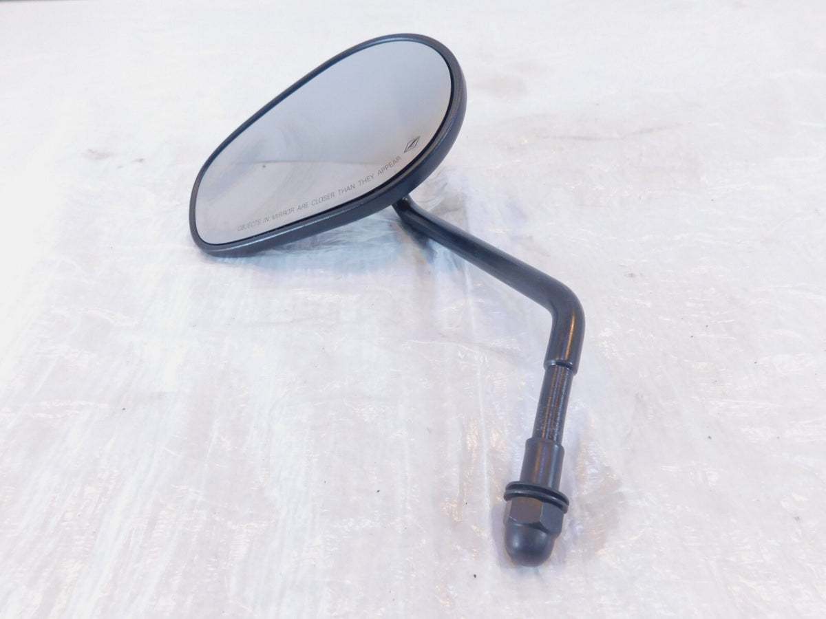 Harley Davidson FXR & Softail & Dyna & Sportster Black Left Rear View Mirror - C3 Cycle