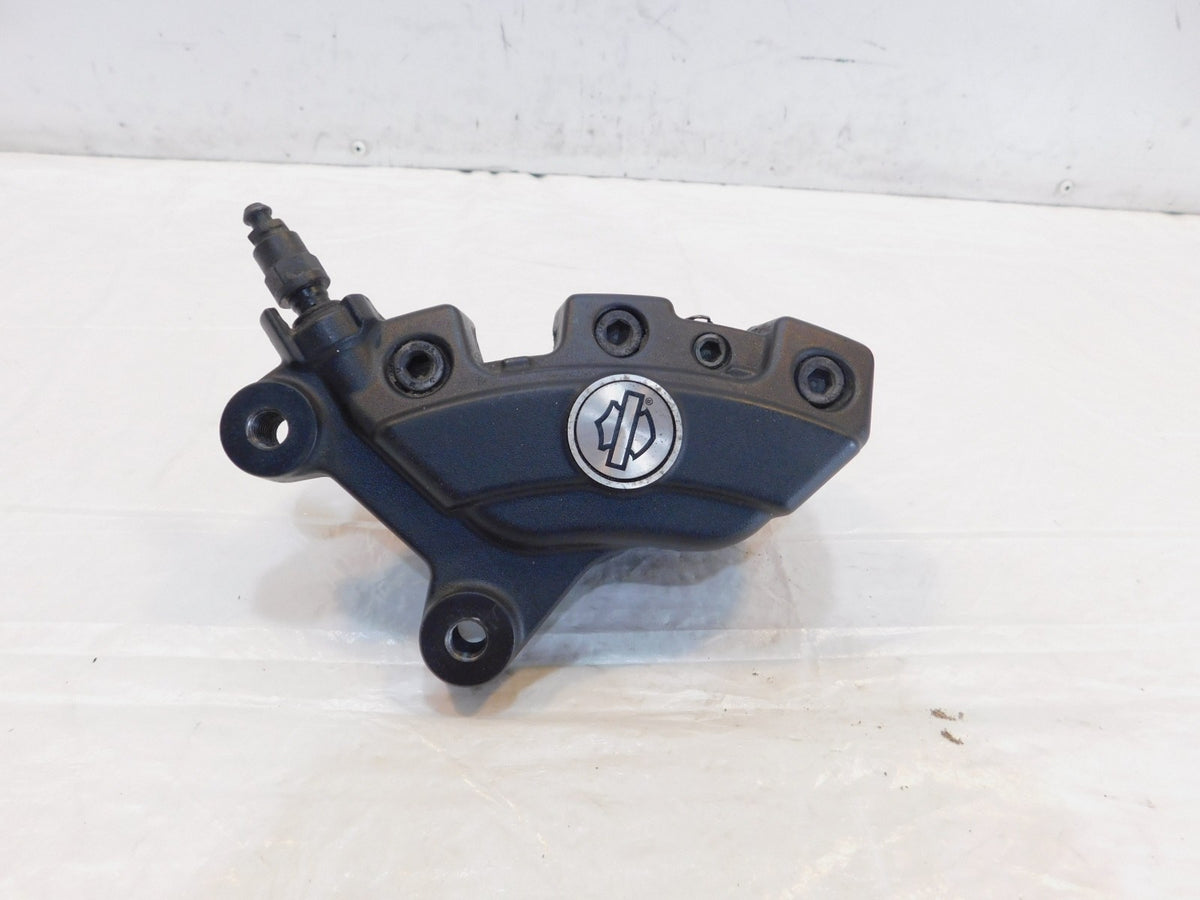 Harley Road King Electra Glide Black Left Side Dual Disc Brembo Brake Caliper - C3 Cycle