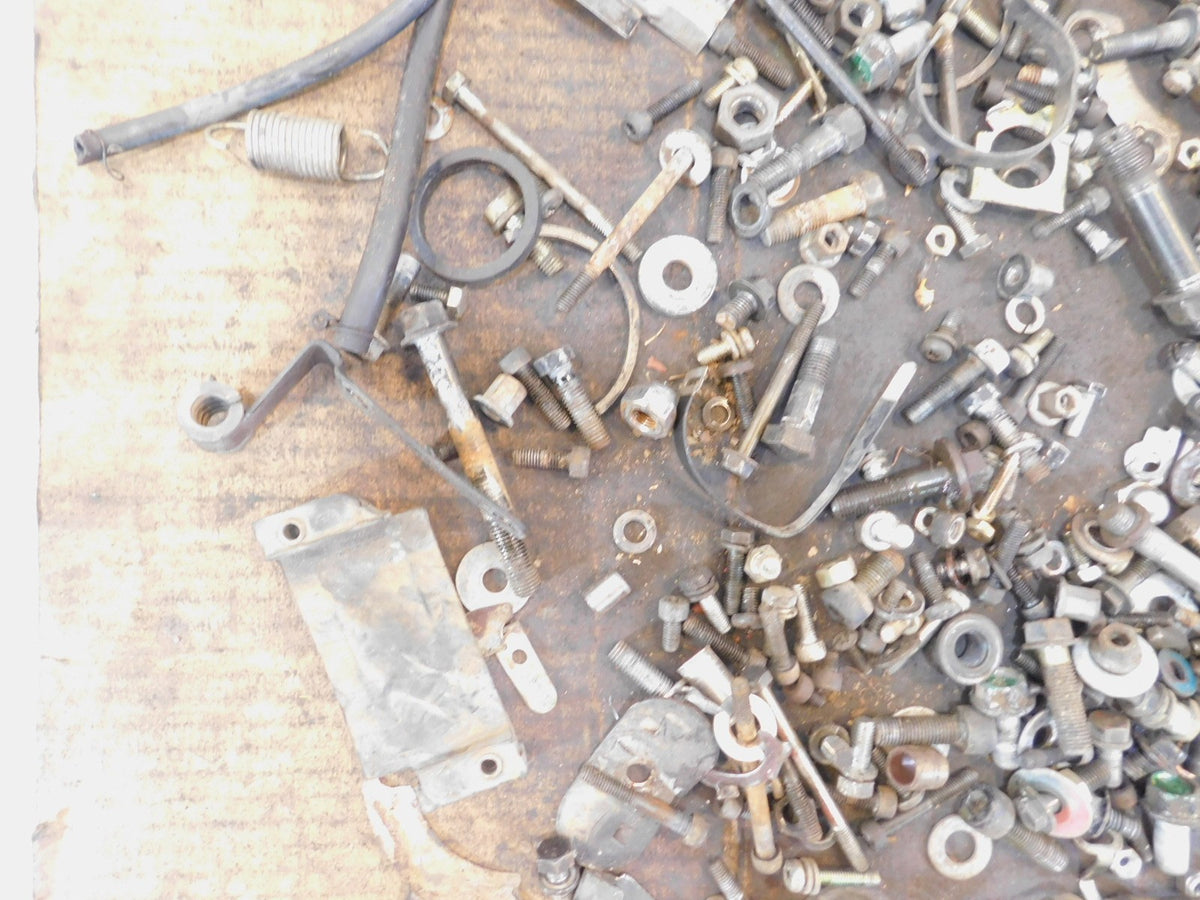 1983 83 Yamaha Maxim 750 XJ750  Misc Nuts Bolts & Brackets Parts Box Lot - C3 Cycle