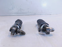 Harley Touring Dyna Sportster & Softail ISO Chrome & Rubber Footpeg Footrests - C3 Cycle