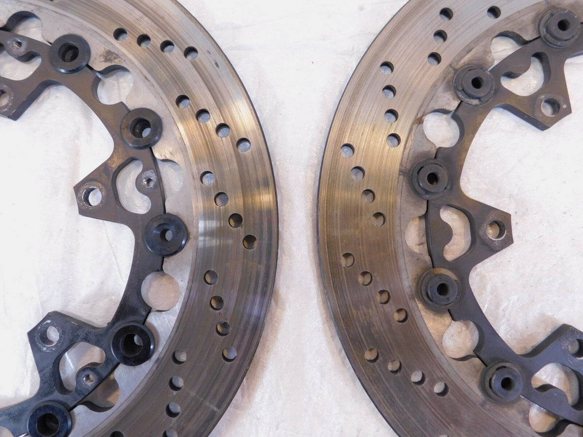 BMW K1100LT R1100RT R1100RS OEM Left & Right Front Wheel Disc Brake Rotors - C3 Cycle