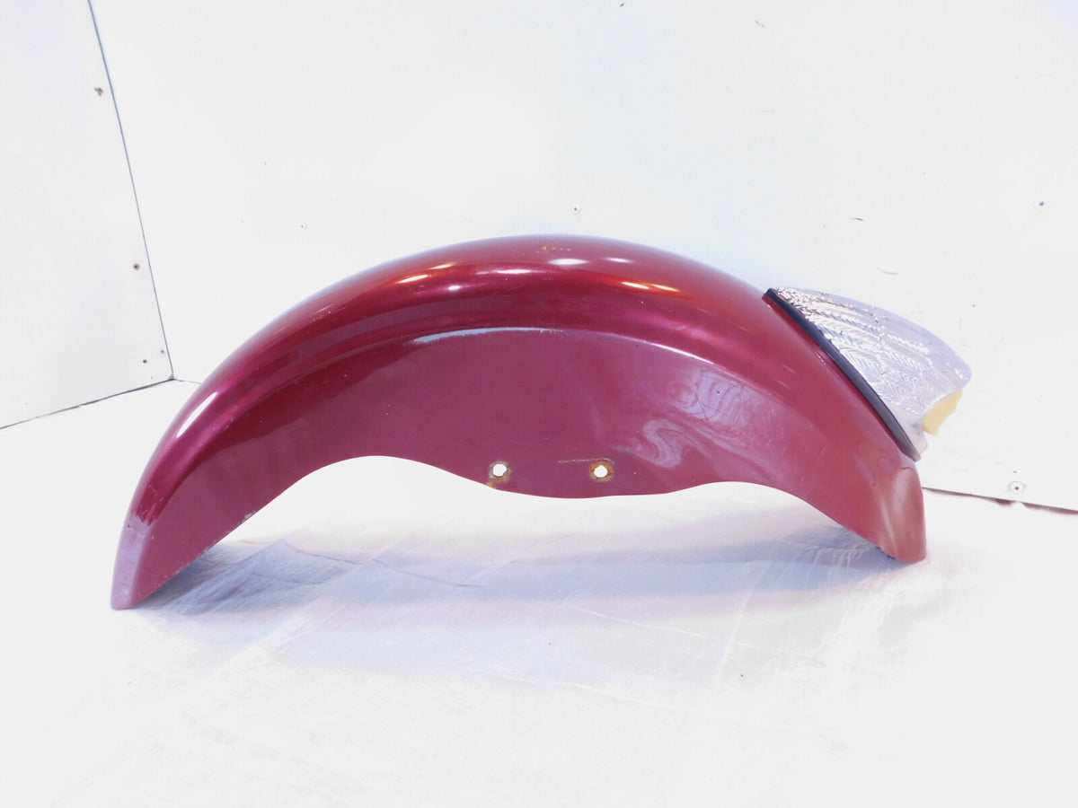 2000 2001 2002 2003 Indian Gilroy Scout Red Front Wheel Mudguard Cover Fender - C3 Cycle