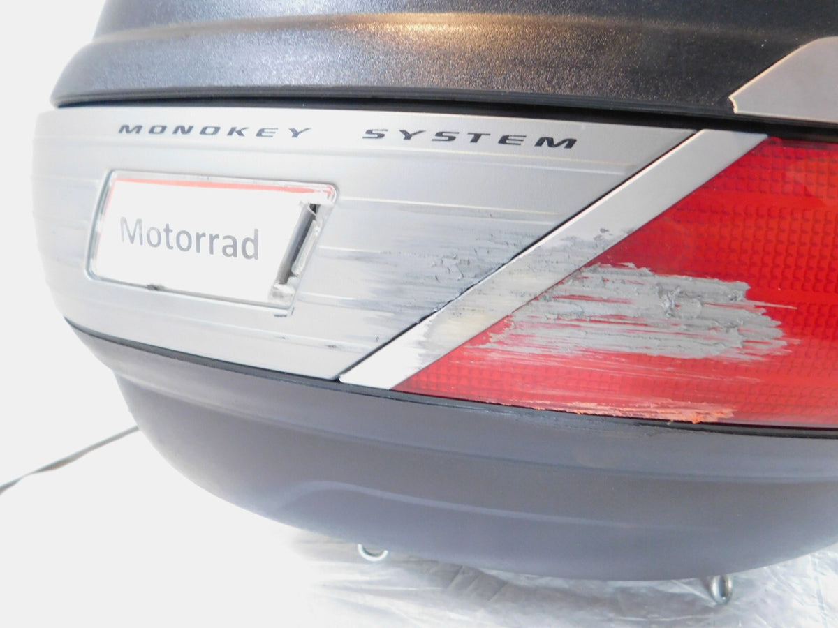 2000-2006 BMW R1150R GIVI Monokey Tour Pack Top Case Rear Luggage Box - Damage - C3 Cycle