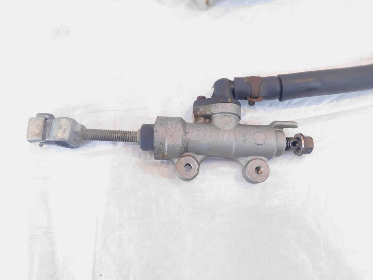 1995 95 Honda CB1000 CB 1000 Silver Rear Wheel Brake Master Cylinder w/ Push Rod - C3 Cycle