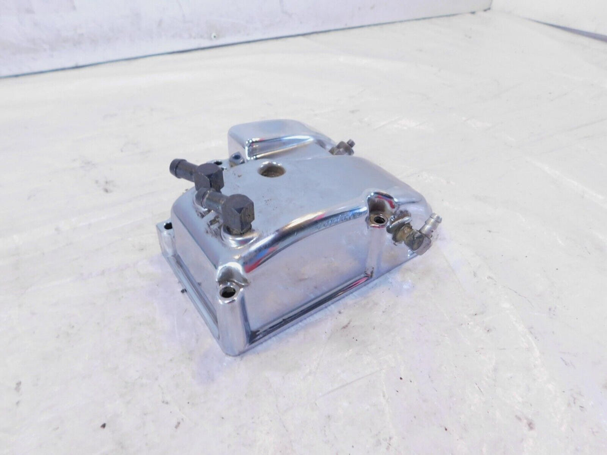 Harley Davidson Dyna Super & Wide Glide Low Rider Chrome Top Transmission Cover - C3 Cycle
