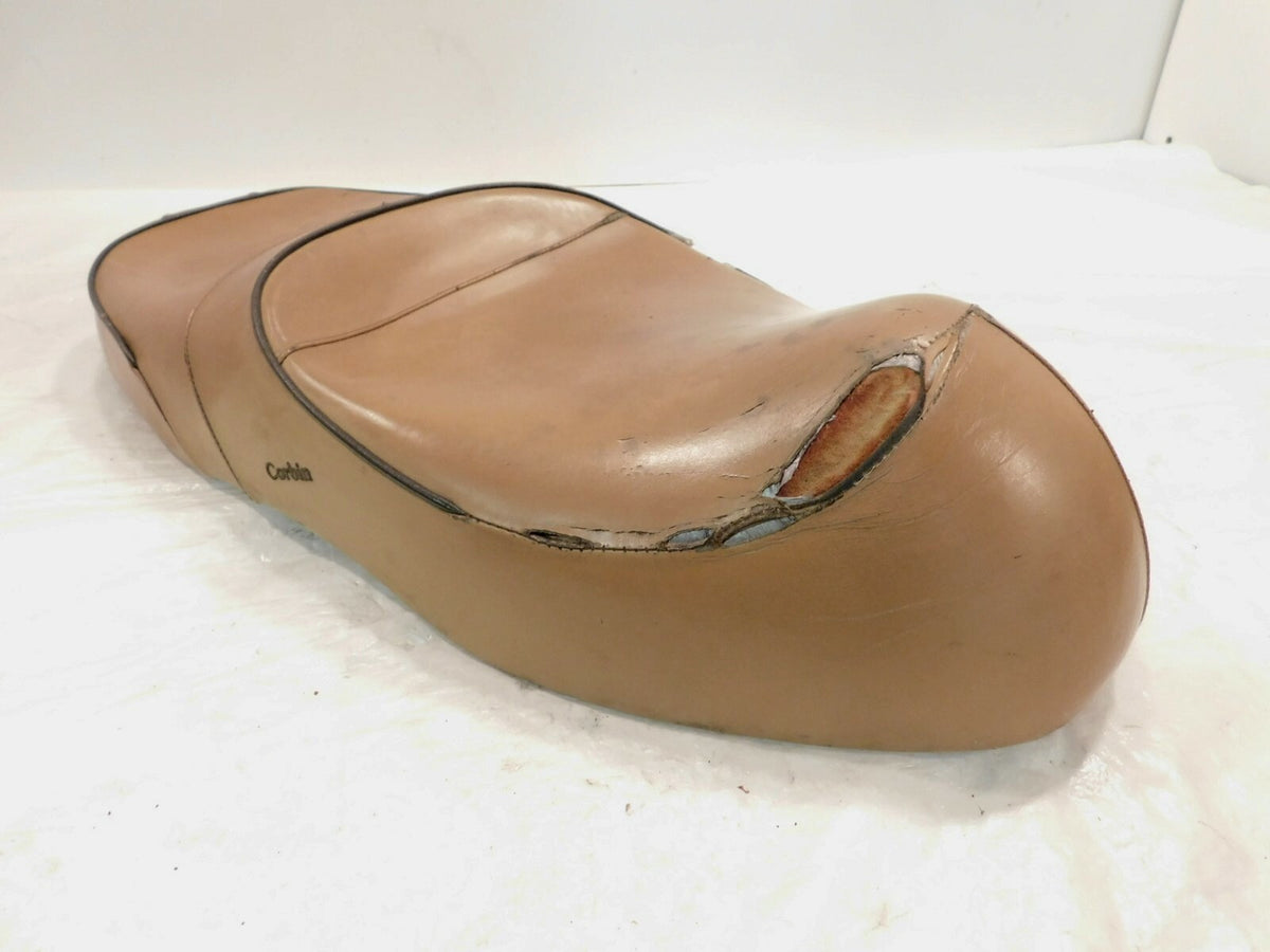 98-05 Vespa Granturismo 125 200 Brown Corbin Rider Passenger Pillion Seat Saddle - C3 Cycle
