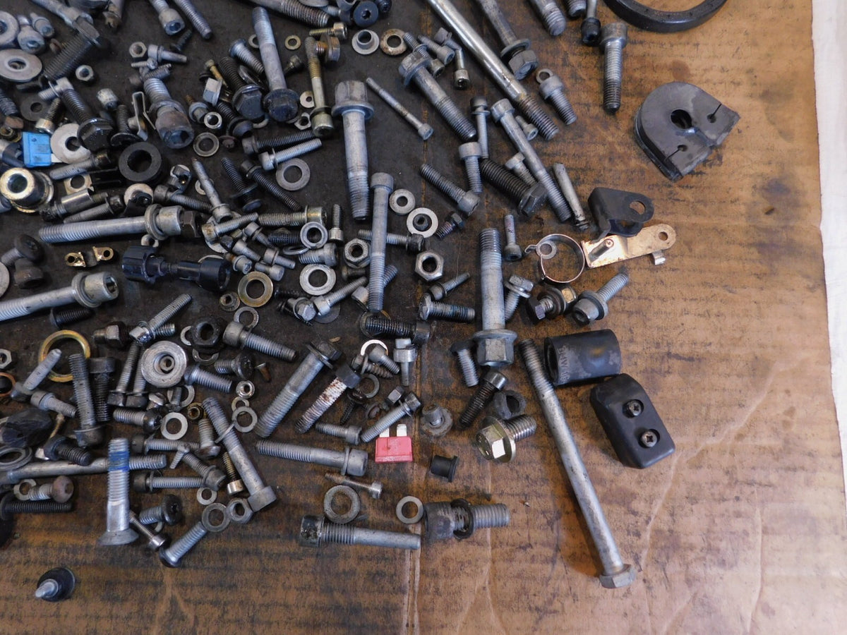1997 97 BMW R850R R850 R 850 Misc Nuts Bolts Brackets Hardware Parts Box Lot