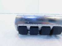 Harley Touring FXR Dyna Sportster & Softail Black Chrome Peg Footpeg Footrests - C3 Cycle