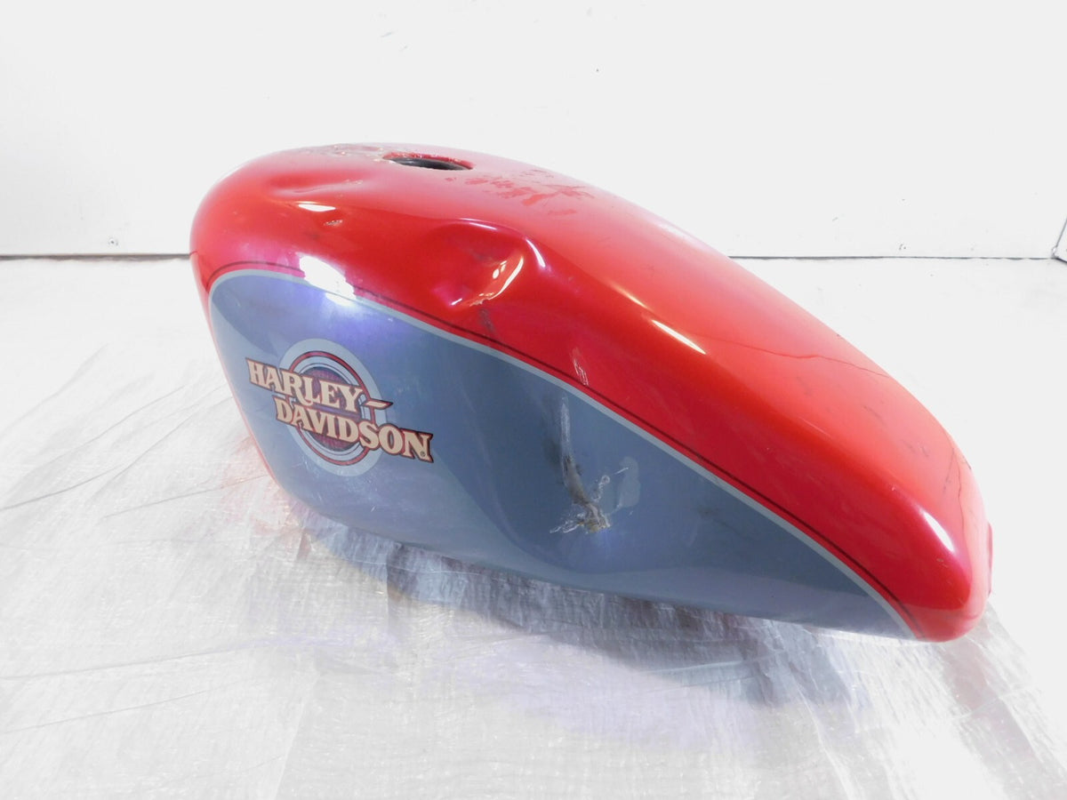 1998-2003 Dented Harley Davidson Sportster 883 & 1200 Fuel Gas Petrol Tank - C3 Cycle