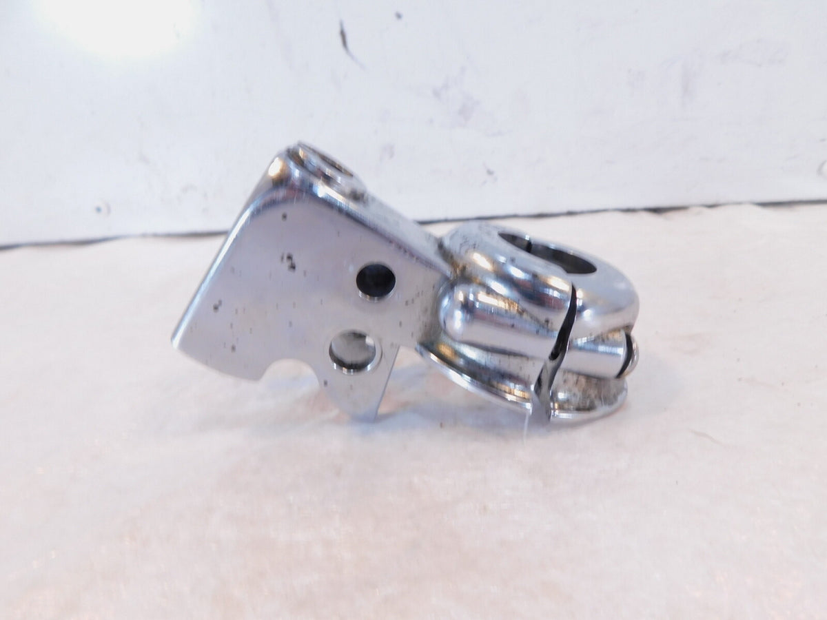 Harley Touring Dyna Softail & Touring Chrome Clutch Lever Perch Mount Bracket - C3 Cycle