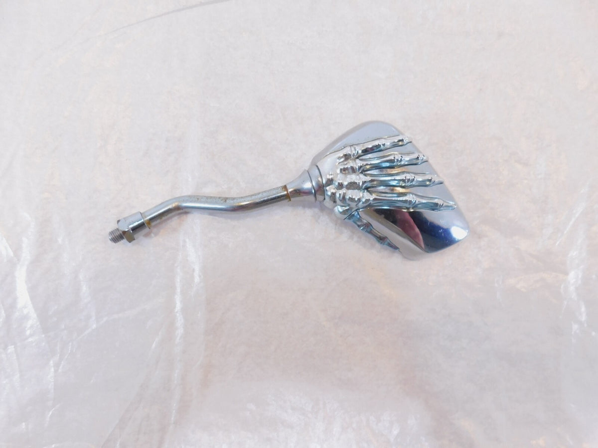 Kawasaki Vulcan VN900 Classic LT Front Left Side Rear View Skeletal Hand Mirror - C3 Cycle
