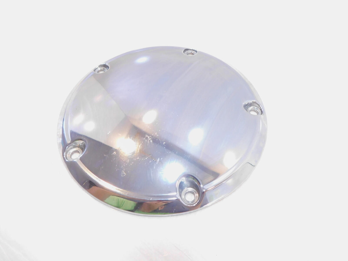 Harley Davidson Twin Cam Touring Dyna Softail Chrome Derby Clutch Cover 25415-99 - C3 Cycle