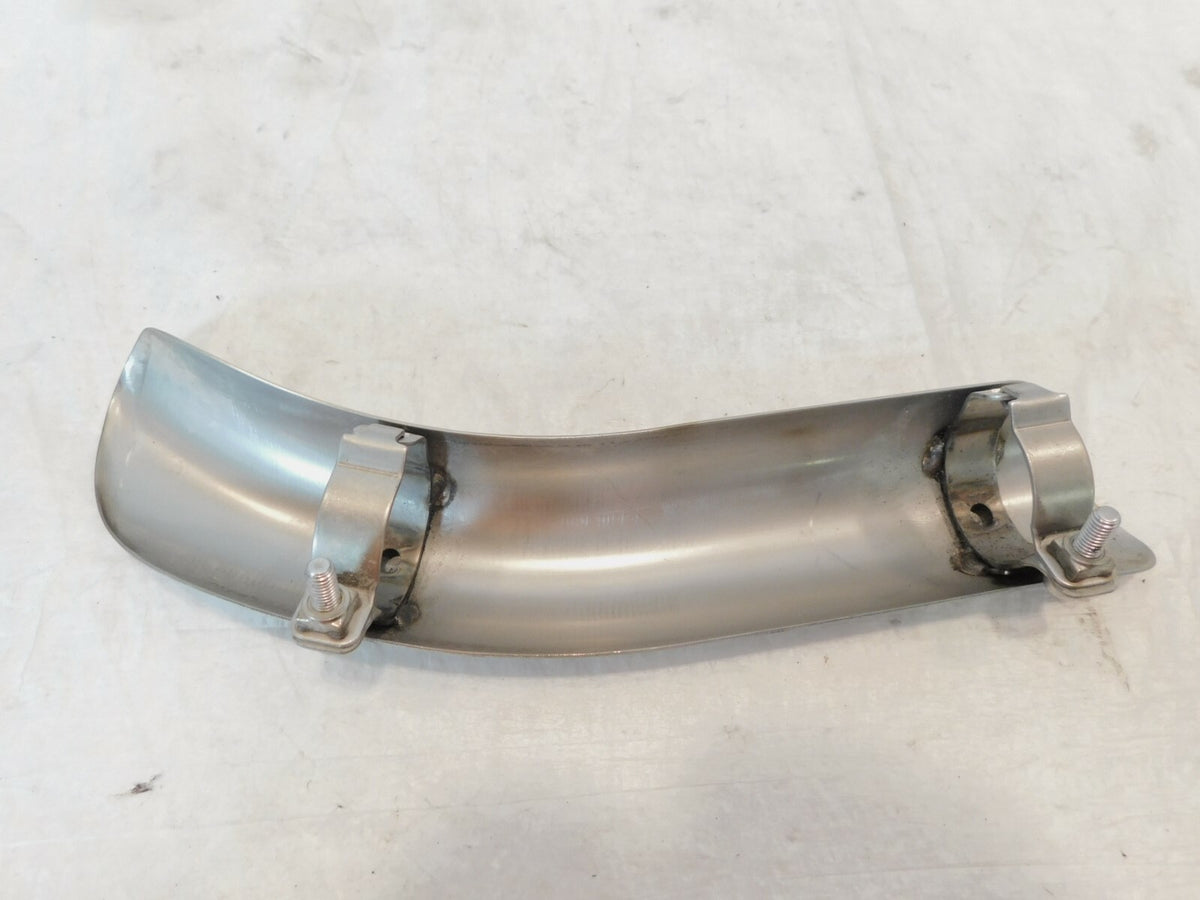 2016-2019 Triumph Street Twin Right Exhaust Catalyst Finisher Pipe Heat Shield - C3 Cycle