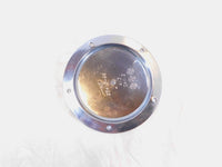 Harley Davidson Twin Cam Dyna Softail Left Engine Chrome Derby Clutch Cover - C3 Cycle