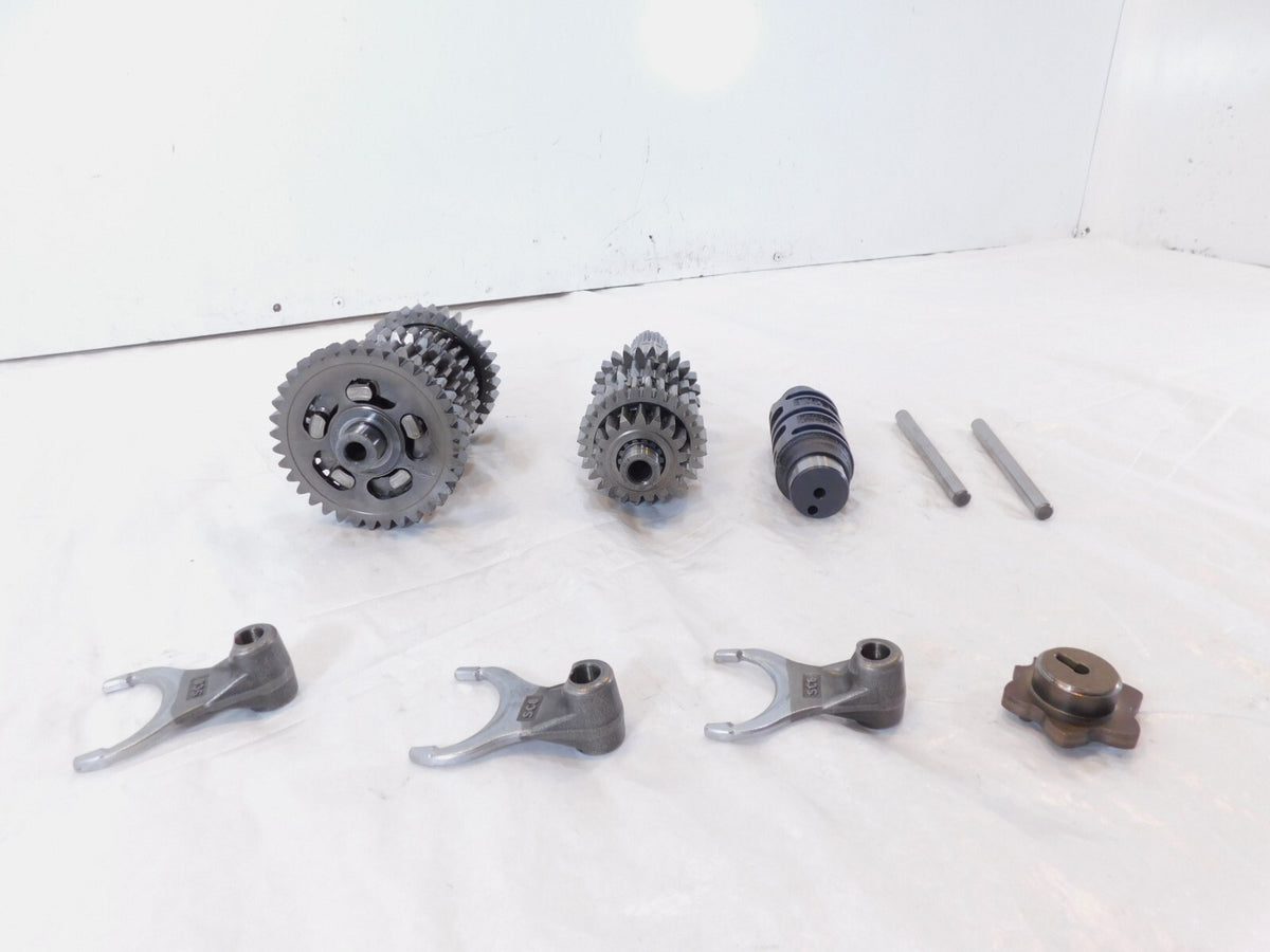 Indian Scout Bobber & 1200 Transmission Gears & Shifter Drum & Fork Assembly - C3 Cycle