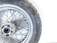 Harley Dyna Softail Sportster 883 1200 Chrome Laced Rear Wheel Rim & Tire -Rust - C3 Cycle