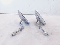 Harley Dyna Sportster Softail FXR Sportster Front Chrome Rear View Mirror - Set - C3 Cycle