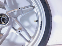 2000-2006 BMW R1150R R1150RS R1150RT Silver Front Wheel Rim & Tire 3.5x17"  Bent - C3 Cycle