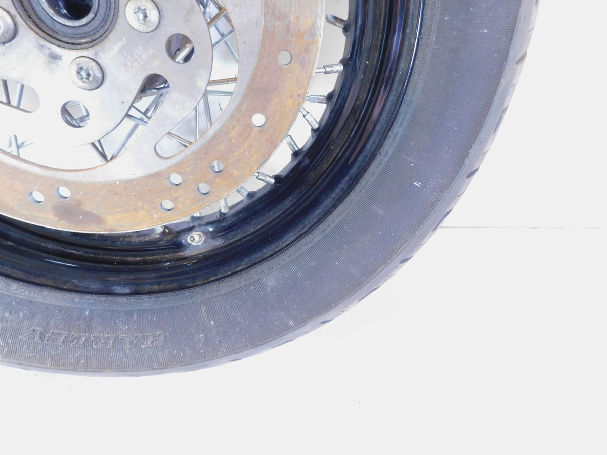 2007 Harley Davidson Sportster XL1200N 16" Black Laced Rear Wheel Rim & Tire - C3 Cycle