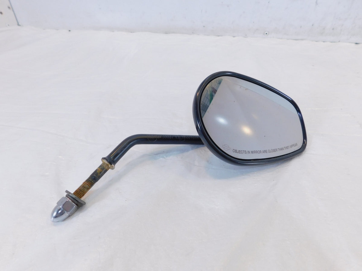 Harley Davidson Touring Softail Dyna & Sportster Right Black Rear View Mirror - C3 Cycle