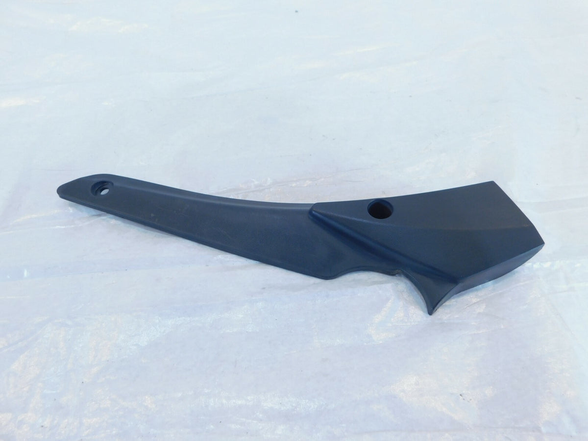 07-13 Aprilia Mana 850 & GT Left Rear Footrest Foot Peg Mount Bracket Cover Trim - C3 Cycle