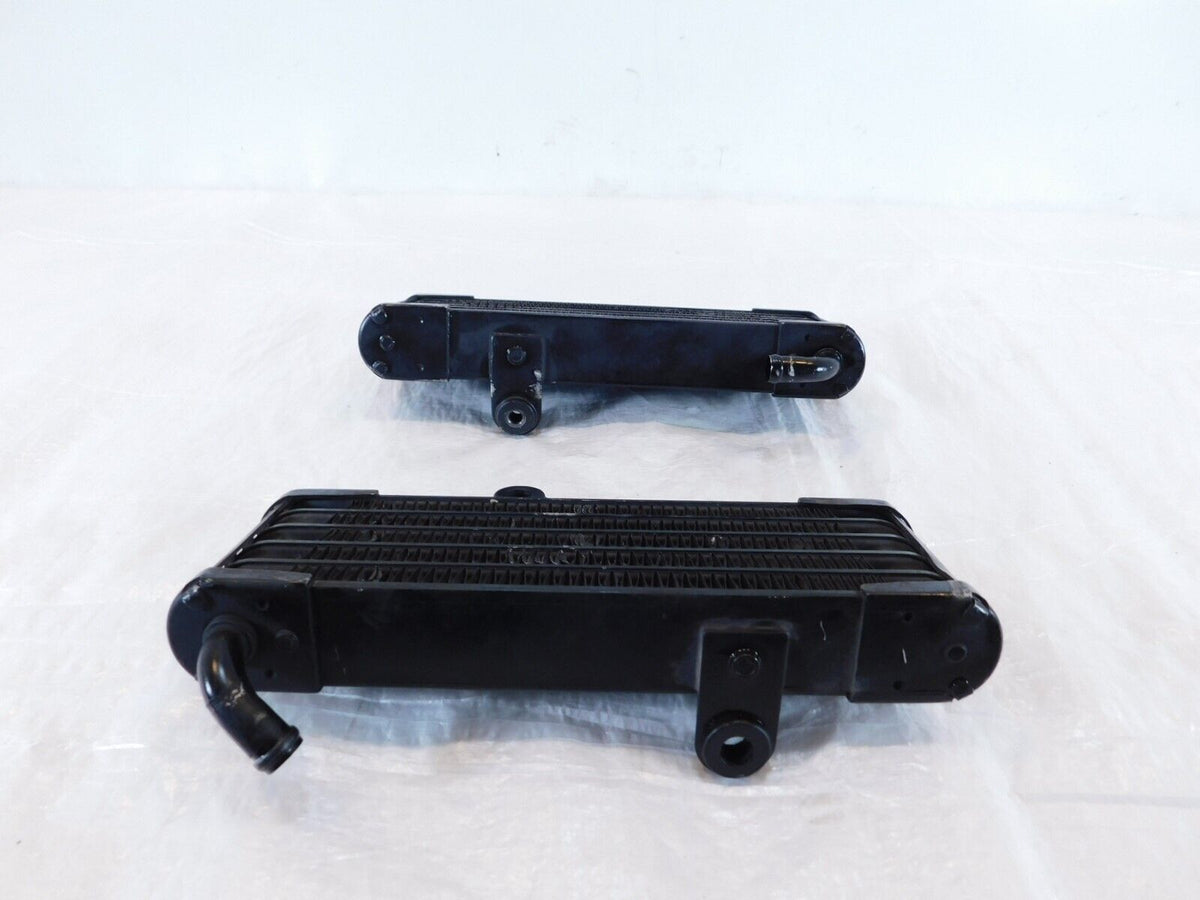 Aprilia RSV1000R RSV 1000 Tuono R Black Left/Right Engine Motor Oil Coolers - C3 Cycle