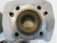 Pair Harley Davidson Sportster 883 Silver Cylinder Jugs w/ Pistons P/N: 16446-86 - C3 Cycle