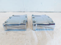 Harley Davidson Touring Dyna & Softail Chrome Cylinder Head Rocker Boxes - C3 Cycle
