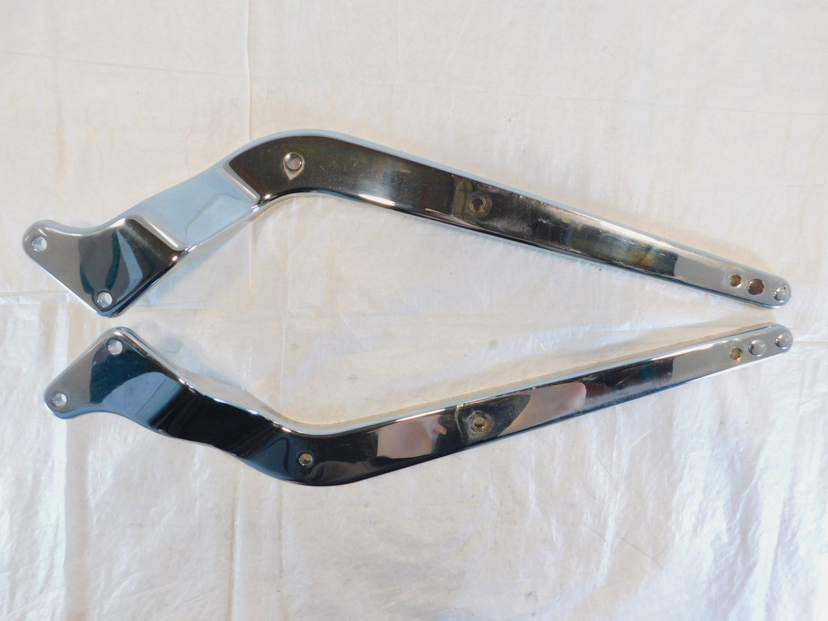 Harley Davidson Softail Fat Boy & Springer Rear Fender Strut Bracket Covers - C3 Cycle