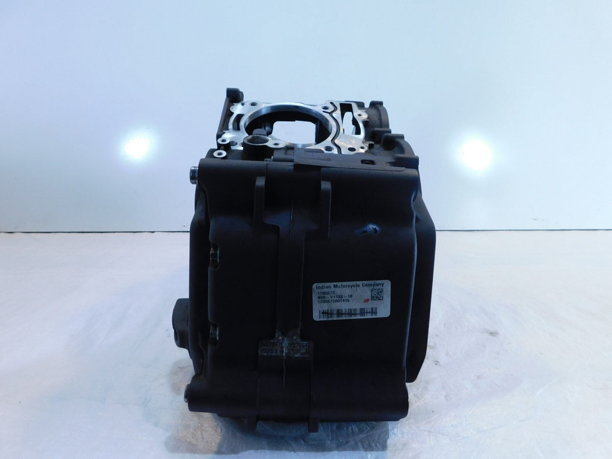 2015-2018 Indian Scout 1200 Black Engine Motor Crankcase Crank Case 1205884-687 - C3 Cycle