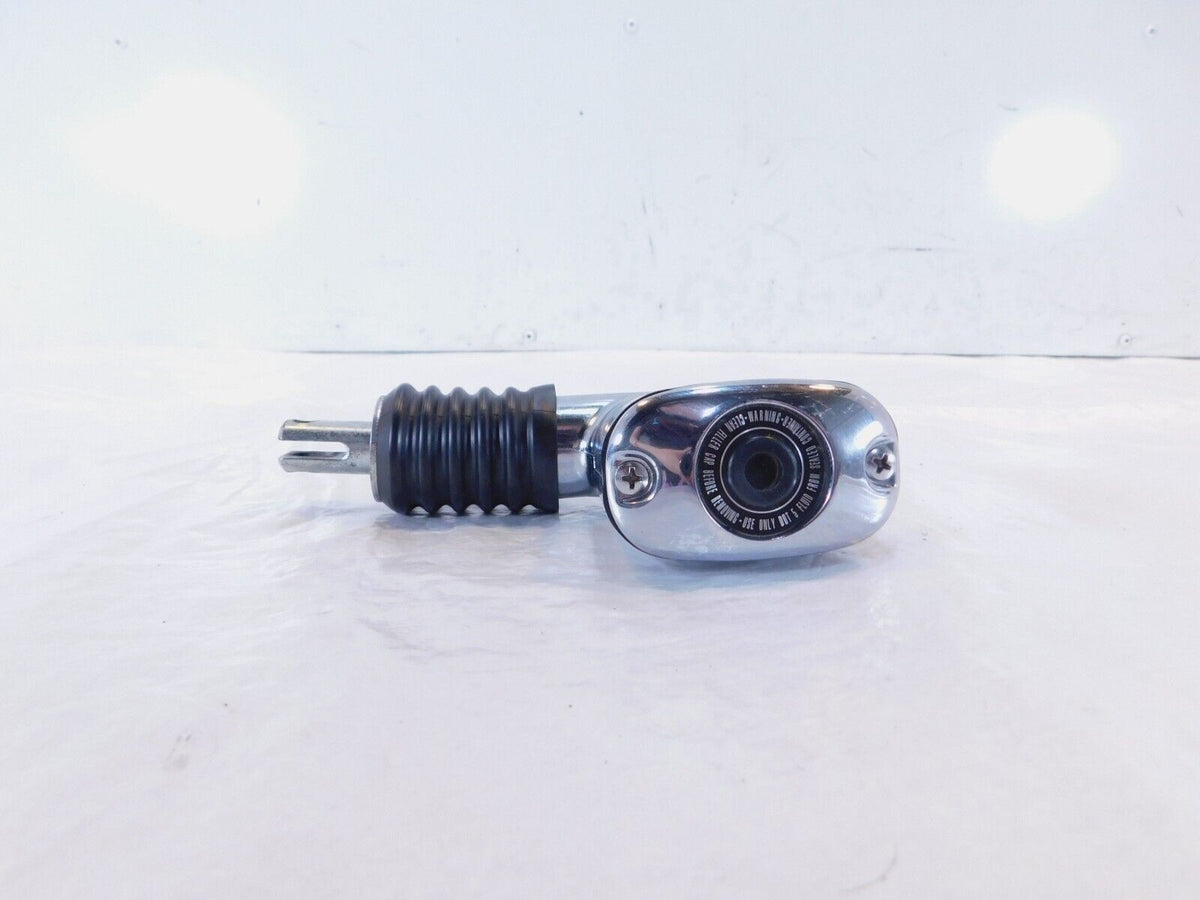 Harley Davidson Touring Electra Glide Softail Chrome Rear Brake Master Cylinder - C3 Cycle