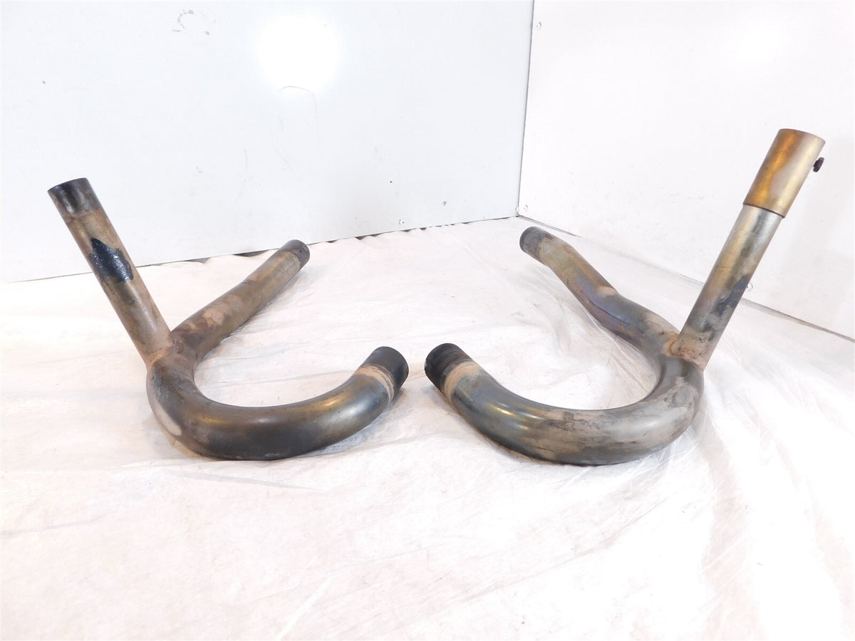 BMW Airhead R100 RS RT R100RS R100RT Left/Right Exhaust Muffler Header Pipes - C3 Cycle