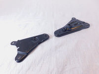 92-93 BMW K1100LT K1100RS Left/Right Footrest Foot Peg Mount Bracket Stay Plates - C3 Cycle