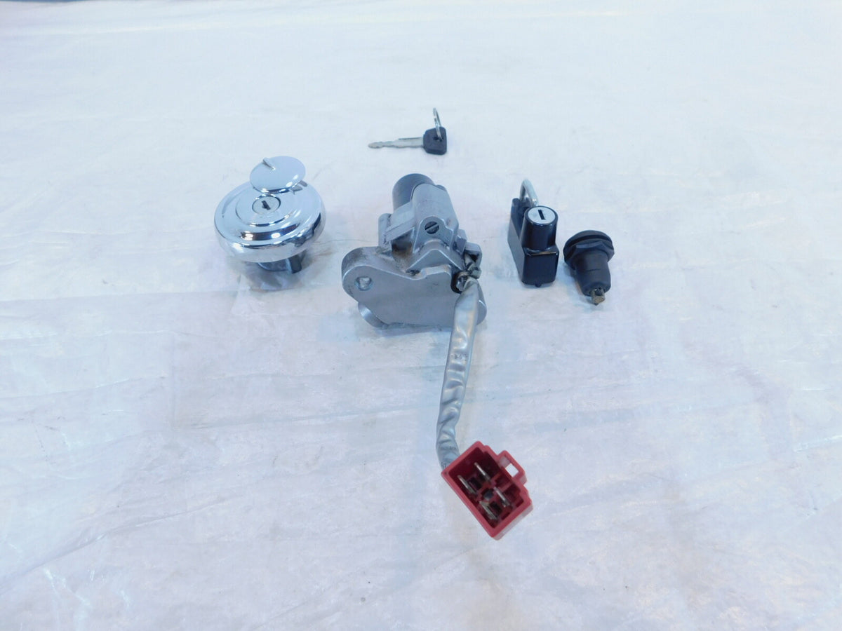 Yamaha V-Star 650 & 1100 Ignition Switch & Fuel Tank & Storage Lock Set w/ Key - C3 Cycle