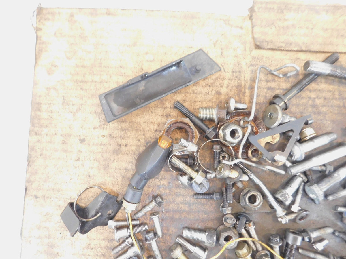 07 2007 Triumph Tiger 1050 Miscellaneous Nuts Bolts Brackets Parts Box Lot - C3 Cycle