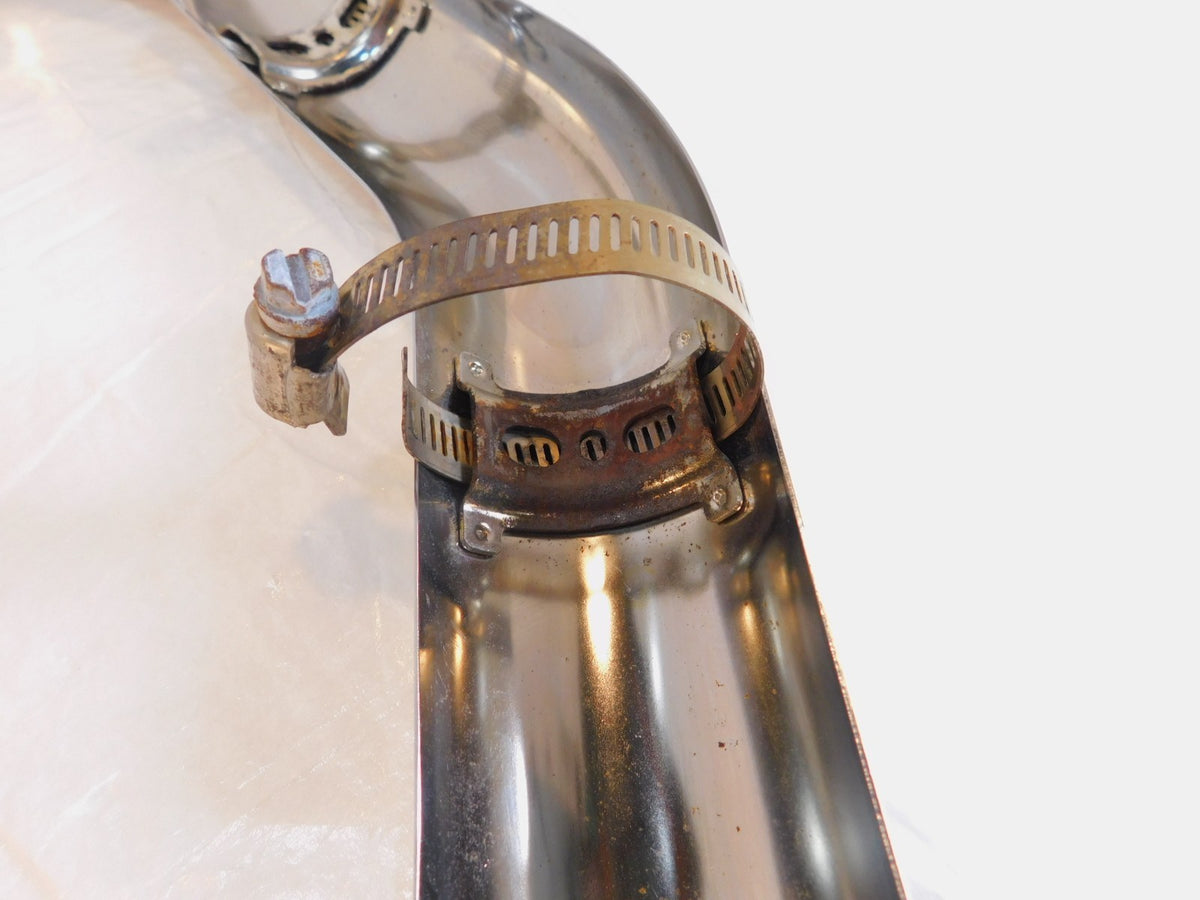 Harley Sportster 1200 & 883 Chrome Front Exhaust Header Pipe Cover Heat Shield - C3 Cycle