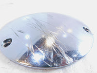 Harley Davidson Evo Softail Dyna & FXR Left Engine Chrome Derby Clutch Cover - C3 Cycle
