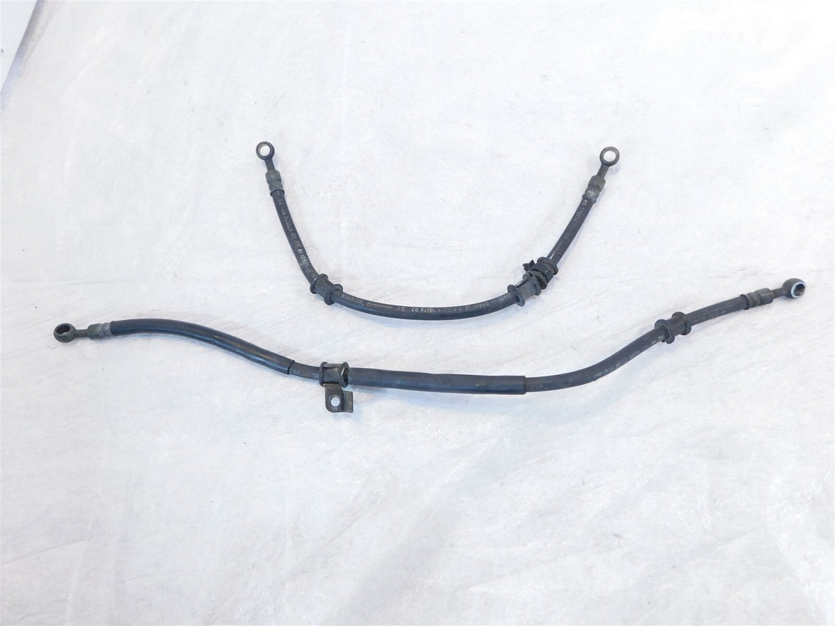 Suzuki GSXR600 GSX-R600 & GSXR750 GSX-R750 Front Wheel Brake Hose Pipe Lines - C3 Cycle