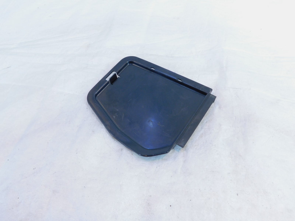 02-13 Honda FSC600 Silver Wing 600 Lower Luggage Box Left Bulb Maintenance Lid