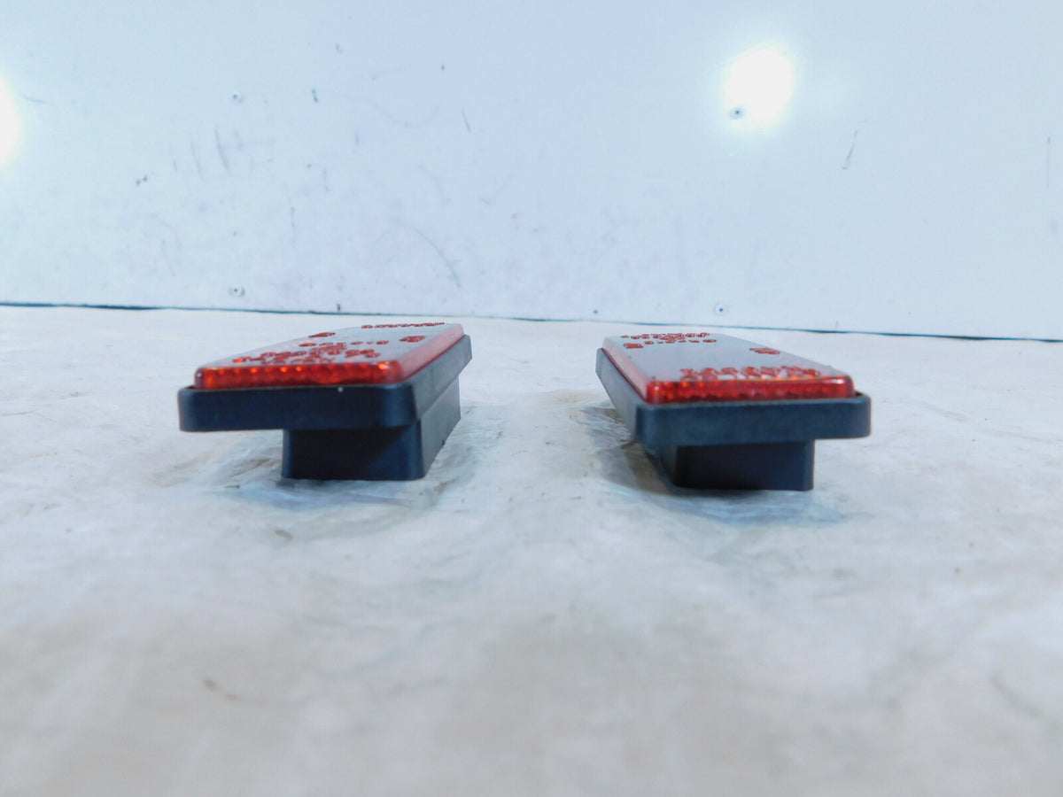 1987-09 Suzuki VS1400 Intruder 1400 Boulevard S83 Dual Rear Tail Red Reflectors - C3 Cycle