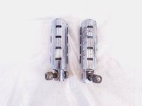 Harley Touring Dyna Sportster & Softail ISO Chrome & Rubber Footpeg Footrests - C3 Cycle