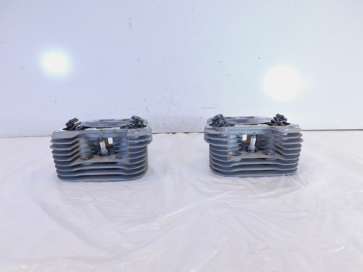 04-06 Harley Davidson Sportster XL 883 Front Rear Silver Cylinder Heads & Valves - C3 Cycle