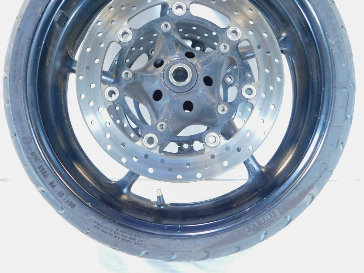 Yamaha YZFR6S YZF R6S & YZFR6 R6 & FZ6 FZ-6 Front Drive Wheel Rim Tire & Rotors - C3 Cycle