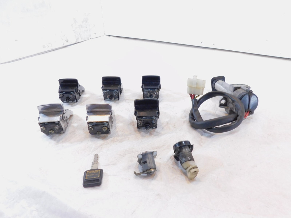 1996-2002 Honda ST1100 ST1100A ABS Ignition Switch & Saddle Bag Lockset w/ Key - C3 Cycle