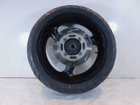 01-02 Buell M2 Cyclone S3 Thunderbolt & X1 Lightning Black Rear Wheel Rim & Tire