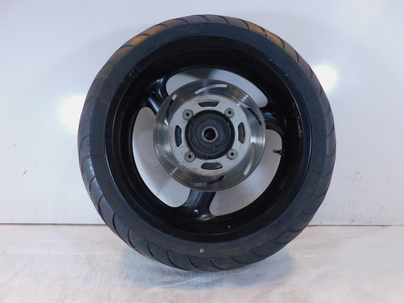 01-02 Buell M2 Cyclone S3 Thunderbolt & X1 Lightning Black Rear Wheel Rim & Tire
