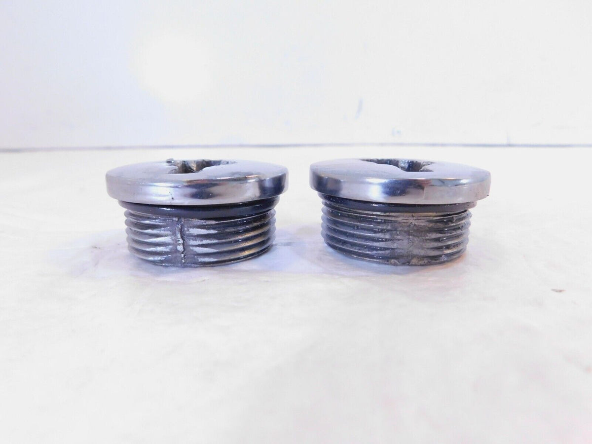 86 & 87 Harley Davidson Sportster 883 & 1100 Front Fork Tube Plug Caps 45993-86 - C3 Cycle