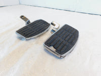 Pair Harley Davidson Touring Dyna Sportster & Softail Chrome Footboard / Footpeg - C3 Cycle