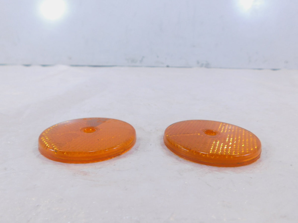 2008-2016 Triumph Street Triple 675 675R Front Fender Mudguard Amber Reflectors - C3 Cycle